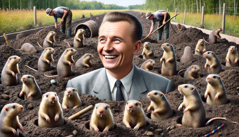 Shipment of Moles to Help Calgarians Dig for Underground Water Supplies