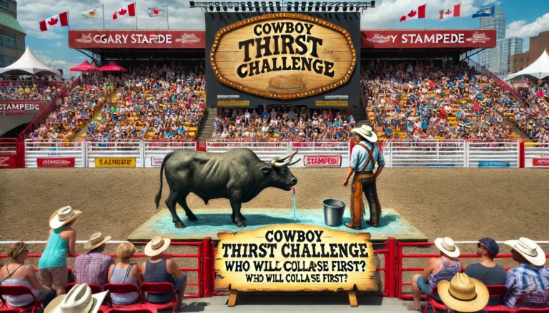 New Event at the Calgary Stampede: The Cowboy Thirst Challenge